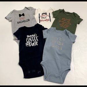 5 Onesies-6 Months
